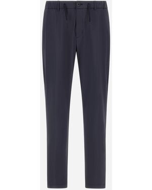 Herno Trousers - Blue