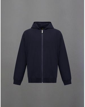 Herno Laminar Hoodie - Blue