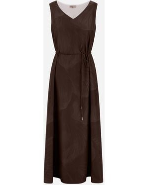 Herno Resort Dress - Brown