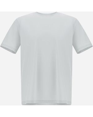 Herno Superfine Cotton Stretch T-Shirt - White