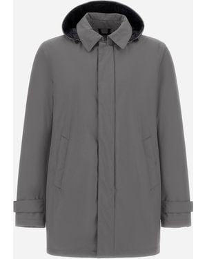 Herno Long Parka - Gray