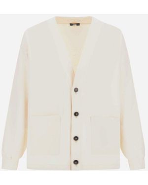 Herno Cardigan - White