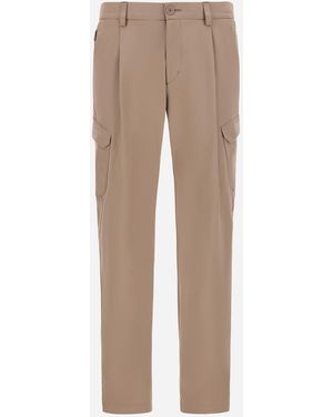 Herno Nylon Dive Pants - Natural