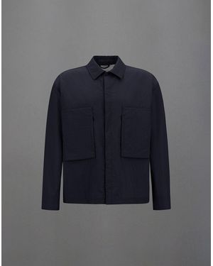 Herno Laminar Shacket - Blue