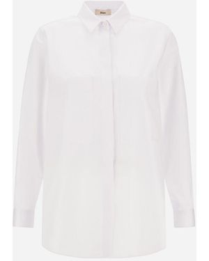 Herno Pure Dense Cotton Shirt - White