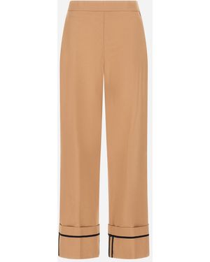 Herno Trousers - White