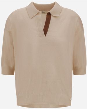 Herno Polo Shirt - Natural