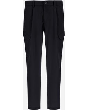 Herno Nylon Dive Pants - Blue