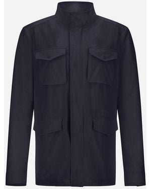 Herno Field Jacket - Blue