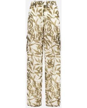 Herno Pants - Metallic