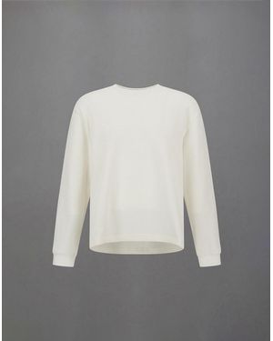 Herno Laminar Waffle Jersey Sweatshirt - Grey