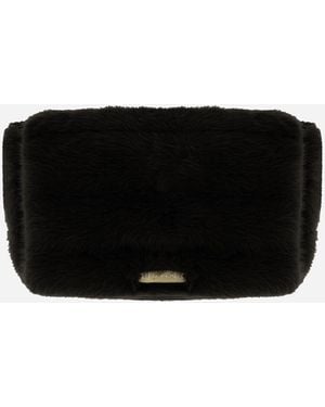 Herno Bag In Lady Alternative Fur - Black