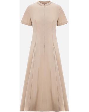 Herno Resort Dress - Natural