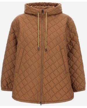 Herno A-Shape Jacket - Brown