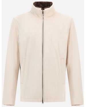 Herno Resort Bomber Jacket - Natural