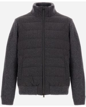 Herno Wool Knickerbocker Jacket - Blue