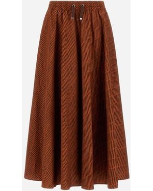 Herno Resort Skirt - Brown