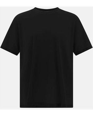 Herno Camiseta De Jersey Crepe - Black