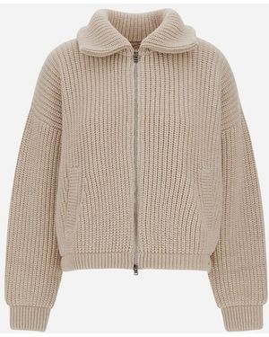 Herno Resort Cardigan - Natural