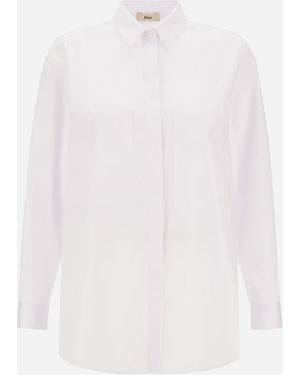 Herno Pure Dense Cotton Shirt - White