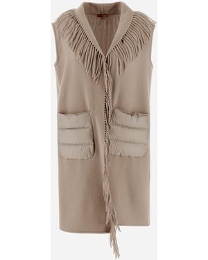 Herno Resort Waistcoat - Natural