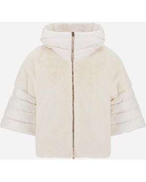 Herno Cape - White