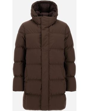 Herno Winterjacke Aus 2 Layers Windstopper - Braun