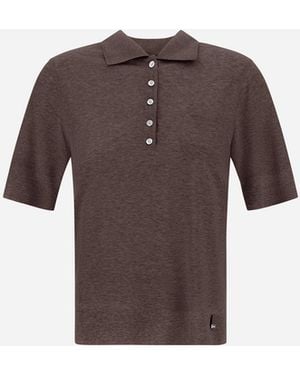Herno Resort Polo Shirt - Brown