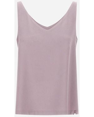 Herno Top Resort Aus Envers Satin - Lila