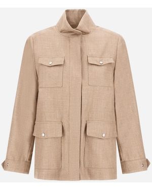 Herno Field Jacket - Natural
