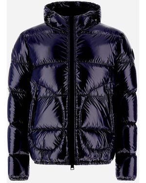 Herno BOMBER IN GLOSS - Blu