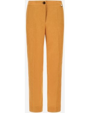Herno Pants - White