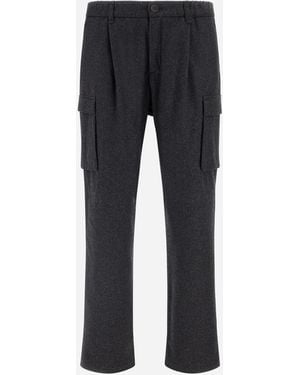 Herno Cargo Pants - Black