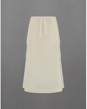 Herno Laminar Skirt - Grey