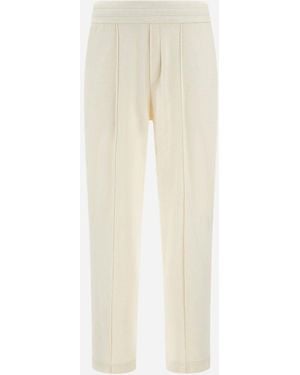 Herno Trousers - Natural
