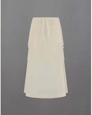 Herno Laminar Skirt - Gray