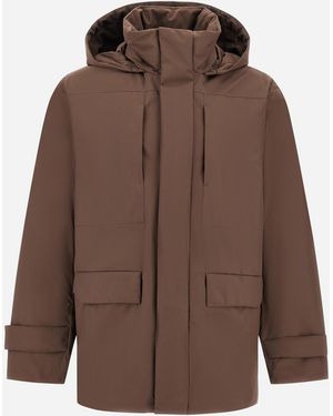 Herno Hooded Parka - Brown