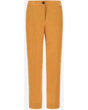 Herno Trousers - White