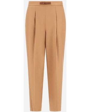Herno Trousers - Natural