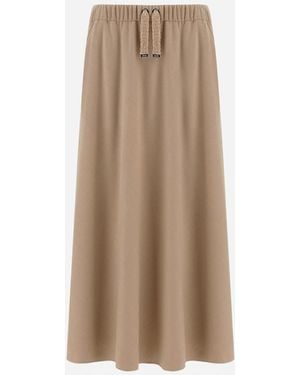 Herno Resort Skirt - Natural