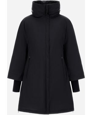 Herno Chaqueta De Corte Acampanado De 2 Layer Windstopper - Blue