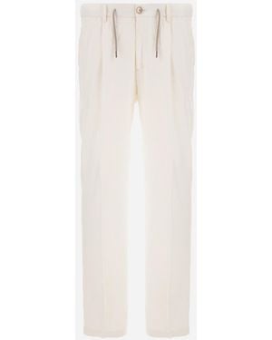 Herno Resort Pants - White