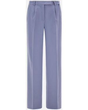 Herno Flawless Woven Pants - Blue