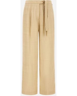 Herno Pants - Natural