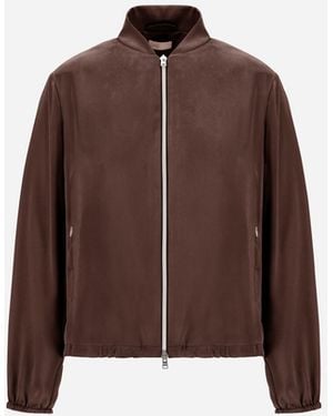 Herno Resort Bomber Jacket - Brown
