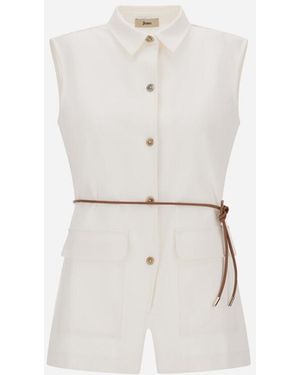 Herno Vest - White
