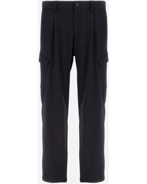 Herno Cargohose Aus Light Comfort Stretch Woven - Blau