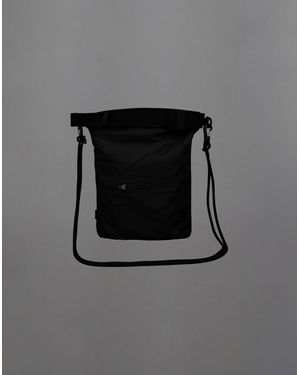 Herno Laminar Bag In Tech-crinkle - Black