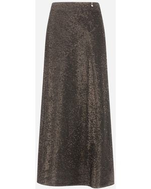Herno Resort Skirt - Gray