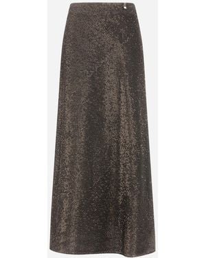 Herno Resort Skirt - Gray